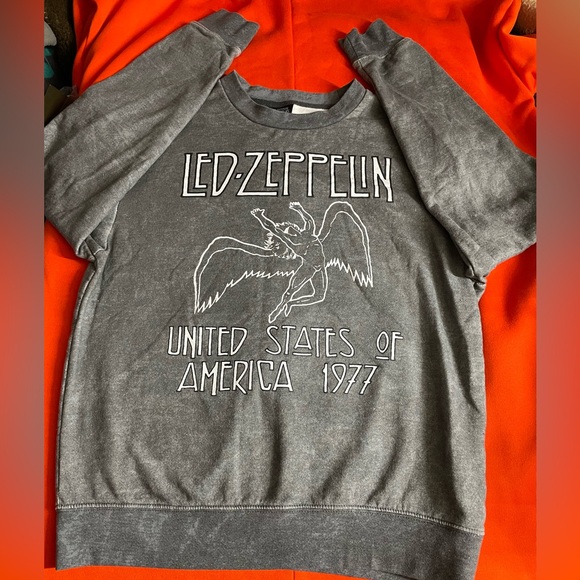 Led Zeppelin US Sweat Shirt - Picture 1 of 7